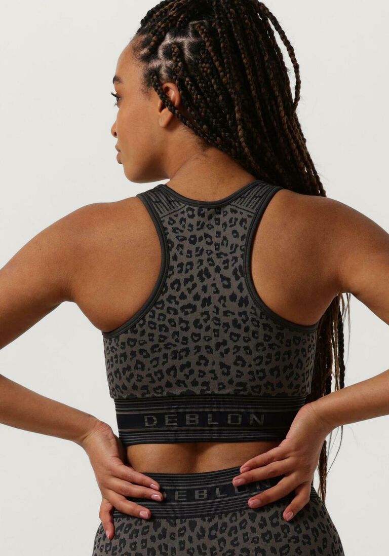DEBLON SPORTS zwarte deblon sports top joy seamless top