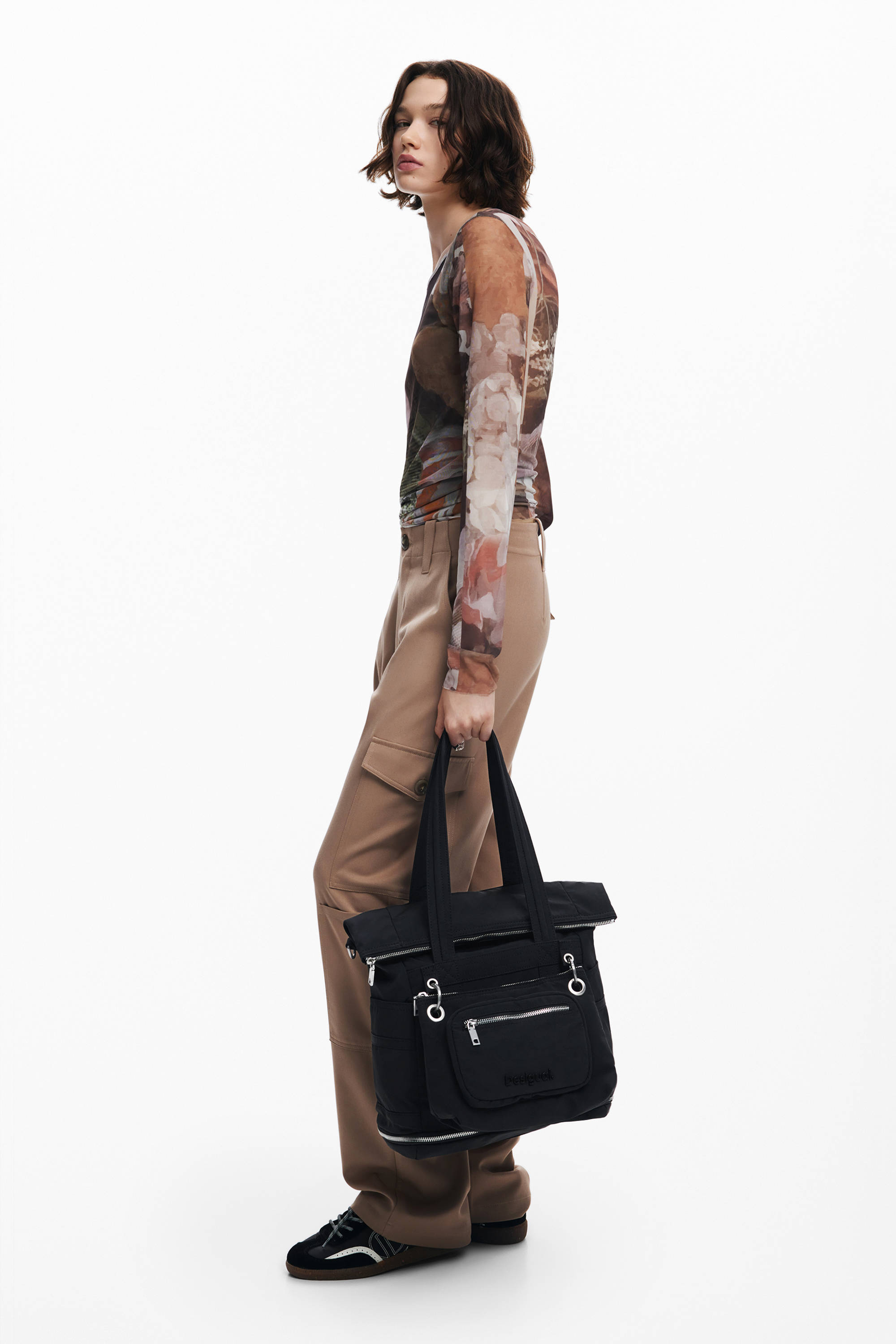 Desigual schoudertas zwart