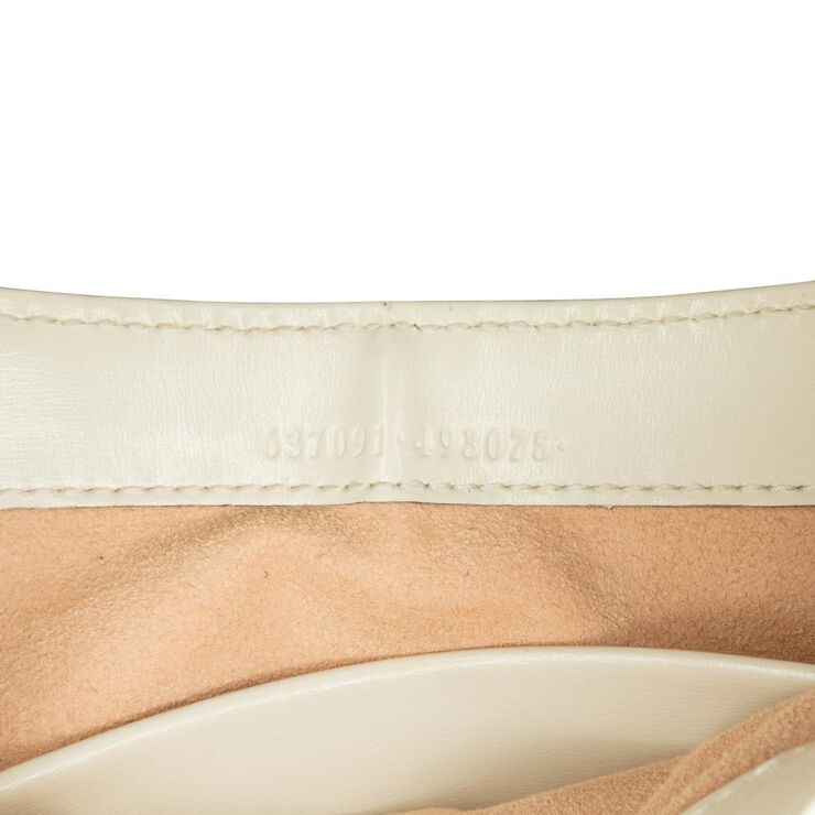 Gucci Vintage Gucci Jackie White