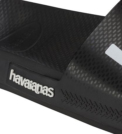 Havaianas Badesandalen - Folie Classic+ Logomanie - Schwarz