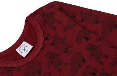Luca & Lola Montay Langermet T-Skjorte 2-pack, Red