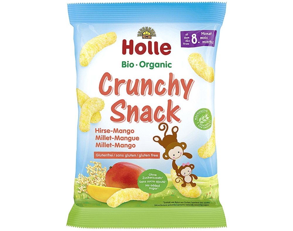 TOSTAS BIO HOLLE MILHO CROCANTES MIÚDO MANGA 8M 25G