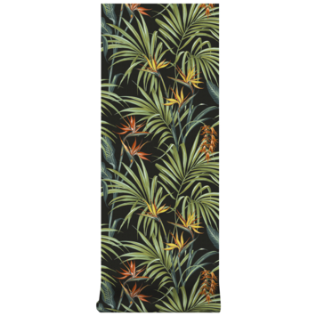 Vliesbehang Strelitzia donker (111756)
