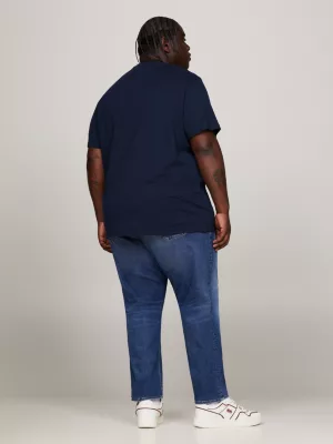 Camiseta Slim Fit com Logo Essencial