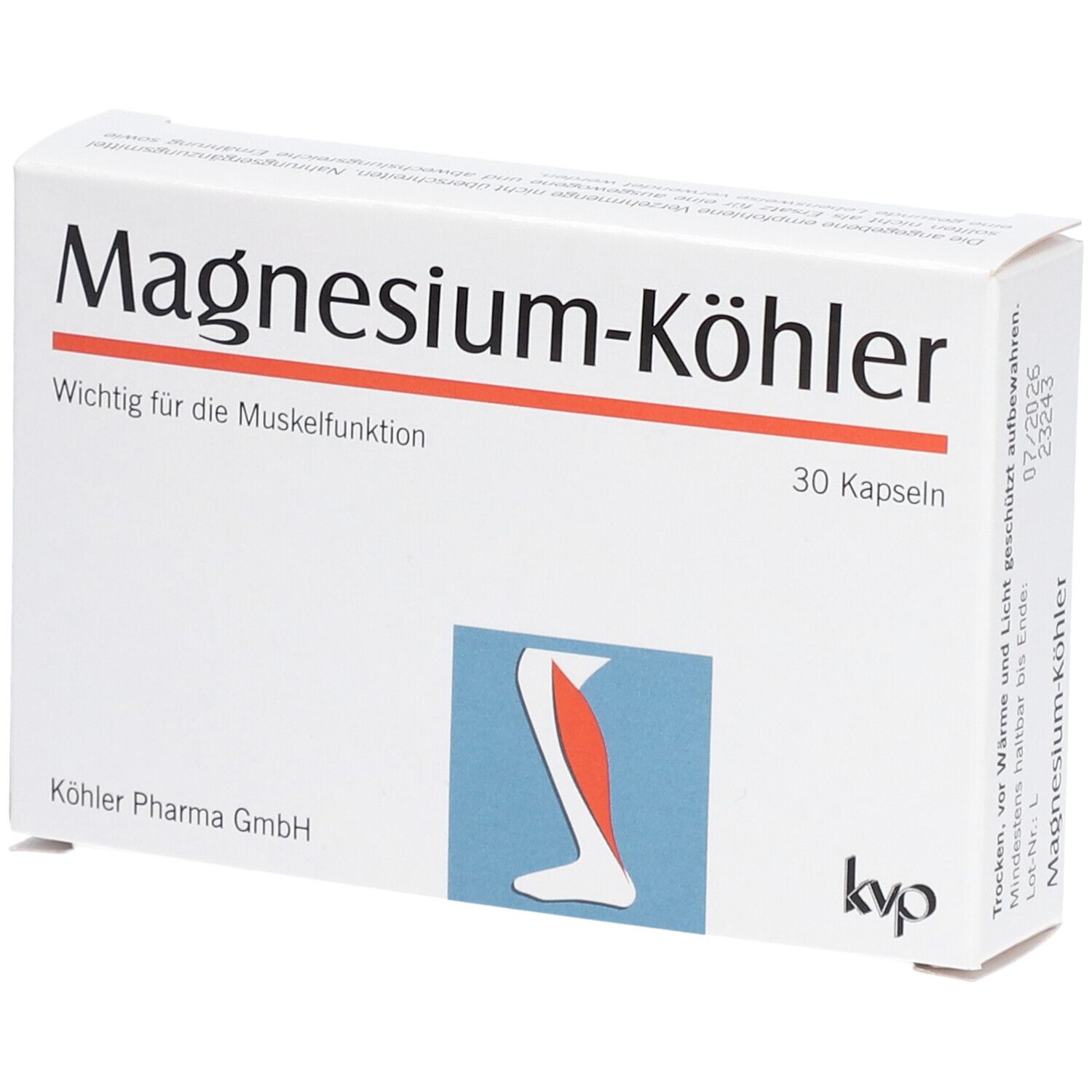 Magnesium-Köhler Kapseln
