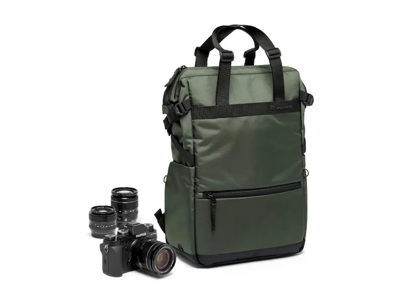 Manfrotto MB MS2-CT, Rygsæk, Universel, DJI Mavic Pro, DJI Mavic Pro Platinum, DJI Mavic Air, DJI Mavic 2 Pro, DJI Mavic 2 Zoom, Skulderrem, Notebook rum, Oliven