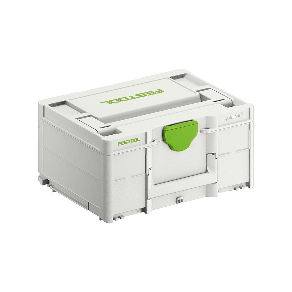 FESTOOL 187mm x 396mm Storage Box Systainer3 - Medium 204842