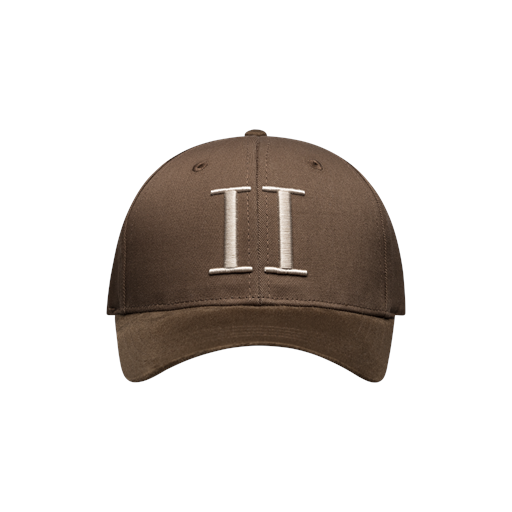 Les Deux Suede Baseball Cap, Mountain Grey/Ivory, One size