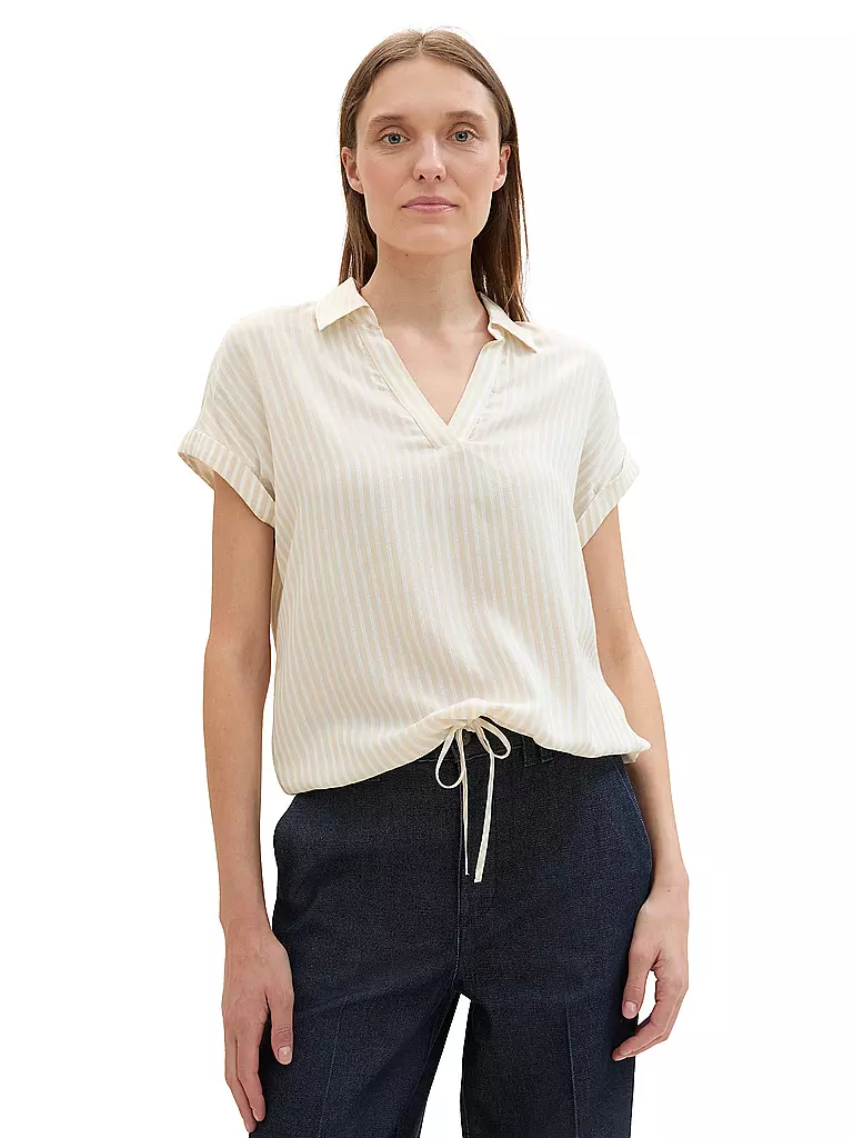 TOM TAILOR Blusenshirt  beige