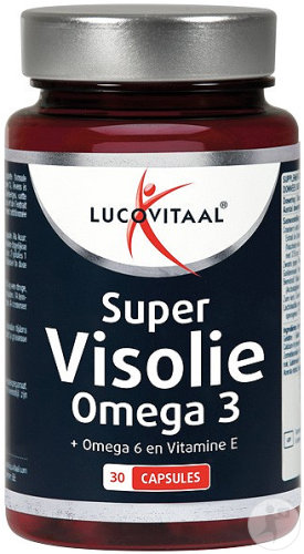 Lucovitaal Huile De Poisson Super Oméga 3 Avec Vitamine E 30 Capsules
