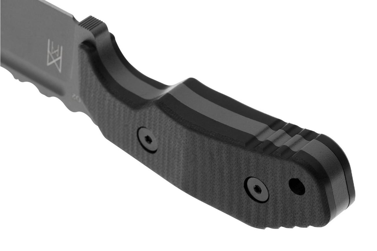 Böker Plus Little Dvalin Black 02BO033 vaststaand mes, Midgards design