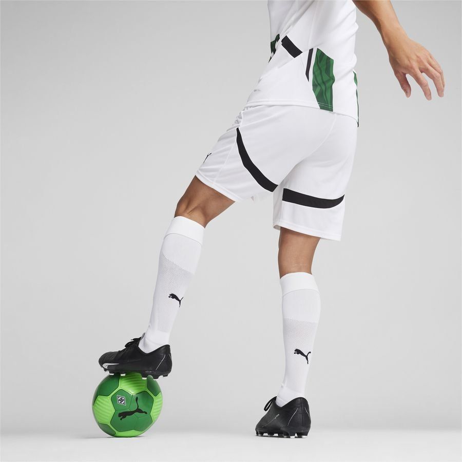 Borussia Mönchengladbach Short Domicile 2024/25 - Blanc Noir