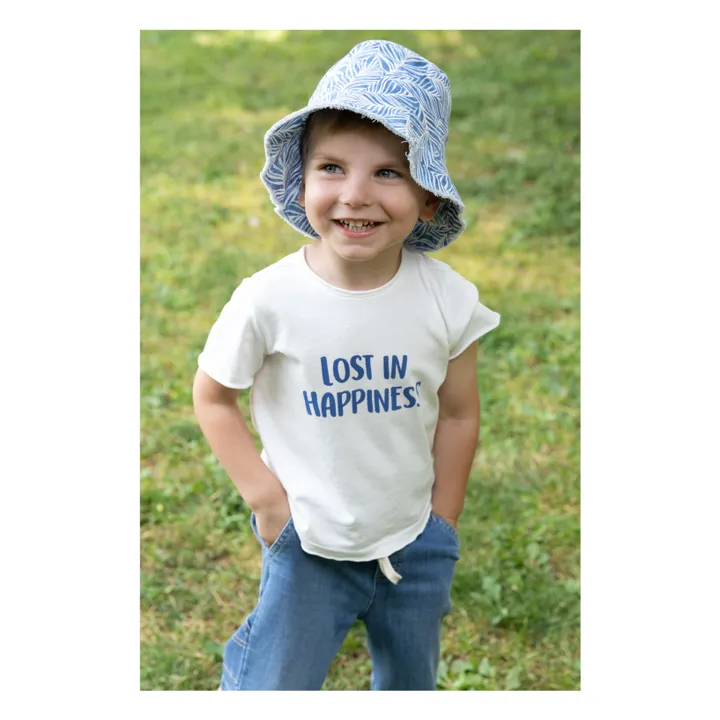 Zhoe & Tobiah Bob Feuilles | Bleu indigo