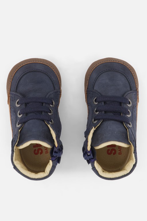 Shoesme Babyschoenen blauw Leer