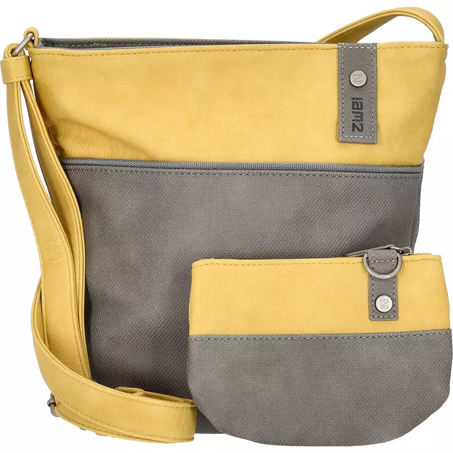 zwei Jana J10 - Schultertasche 29 cm lemon