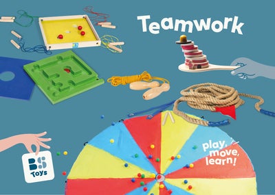 BS Toys Teamwork 5-i-1 Sett