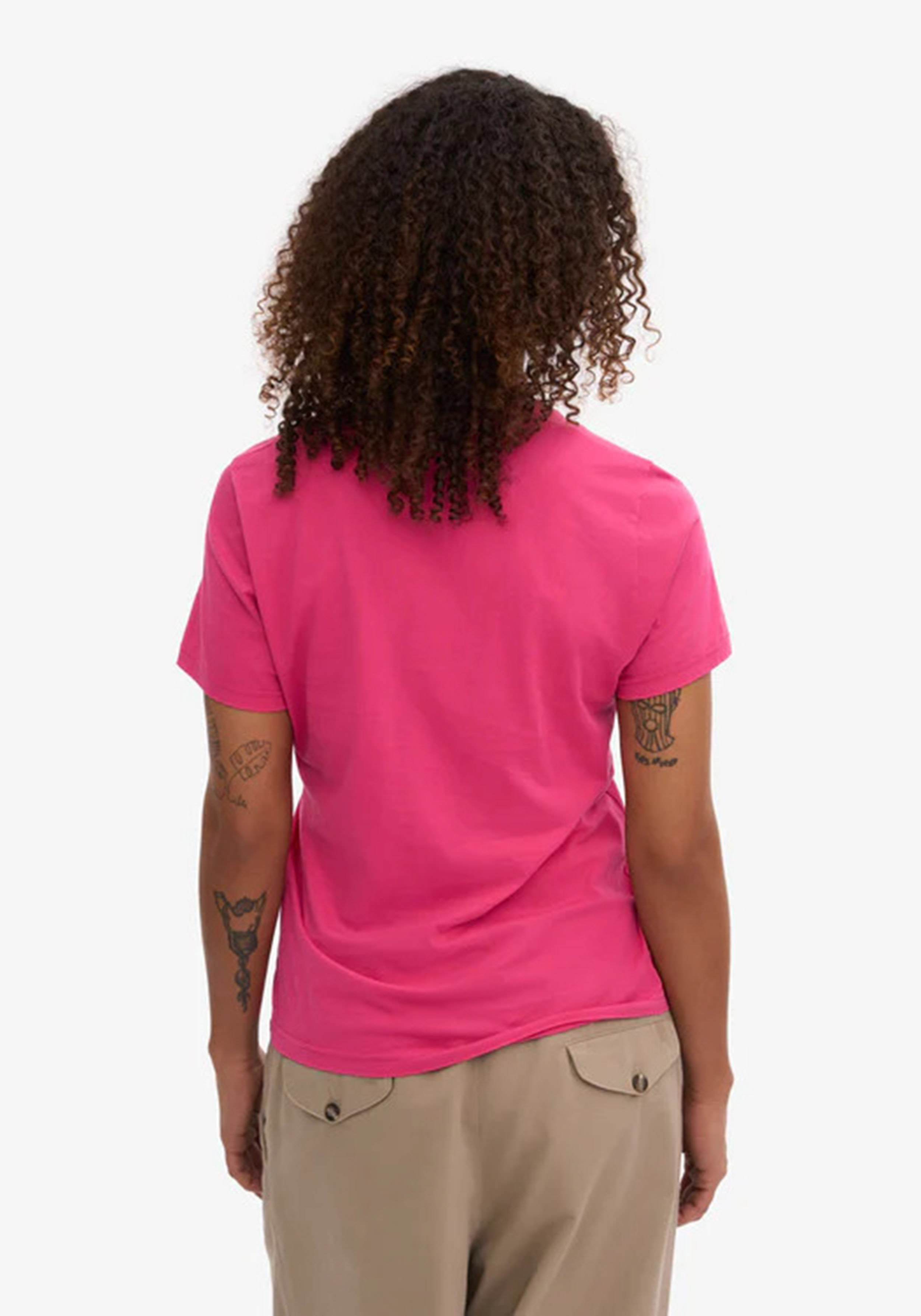 Colorful Standard Damen-T-Shirt Bubblegum Pink