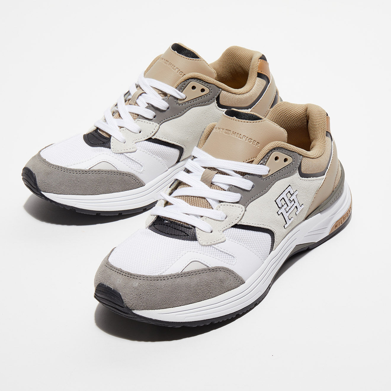 Tommy Hilfiger Baskets running Modern Prep beige/écru