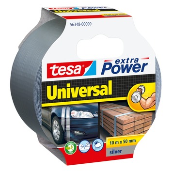 Tesa Universal Extra Power reparatietape grijs 10 m x 50 mm