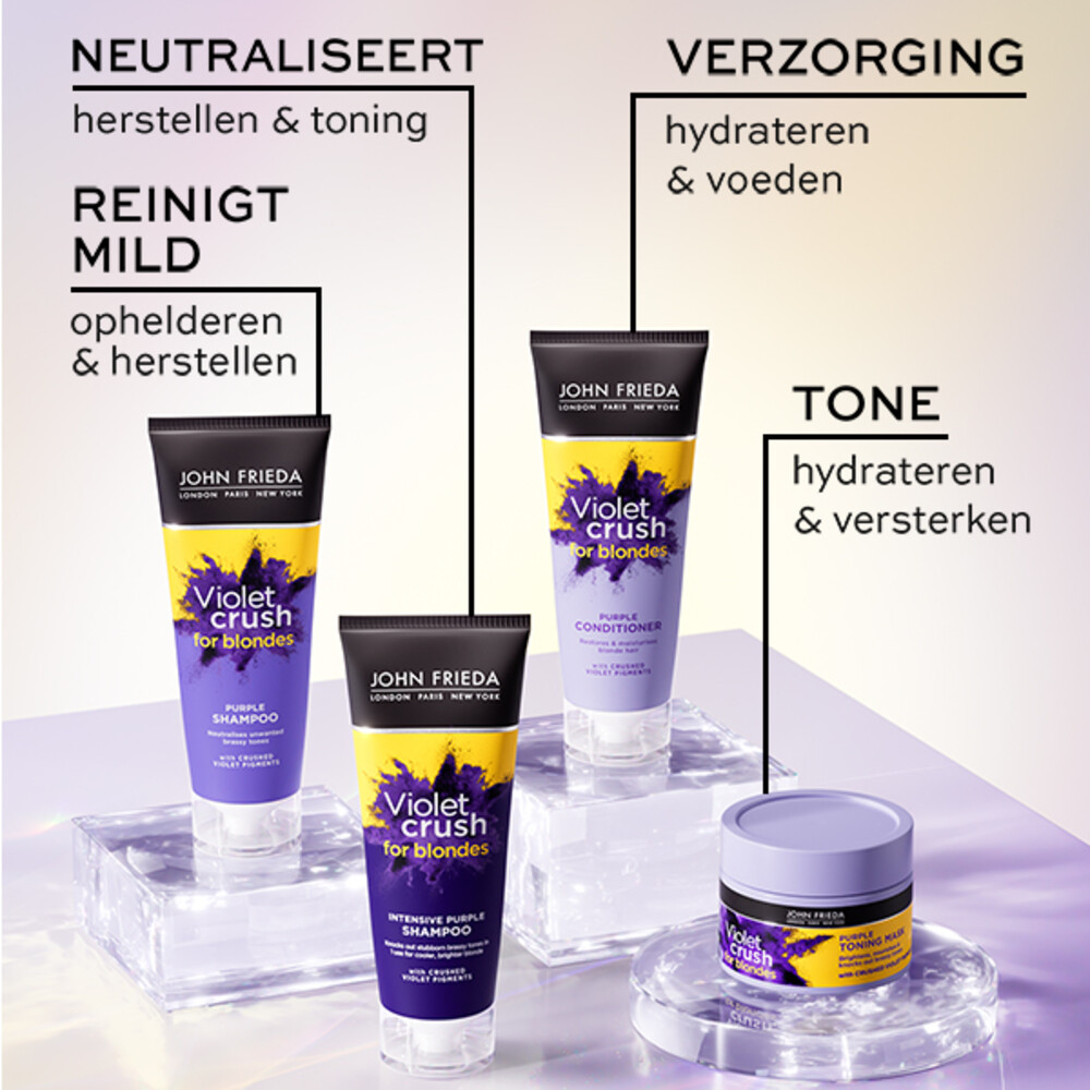 John Frieda Violet Crush Shampoo Intense Purple250 ml