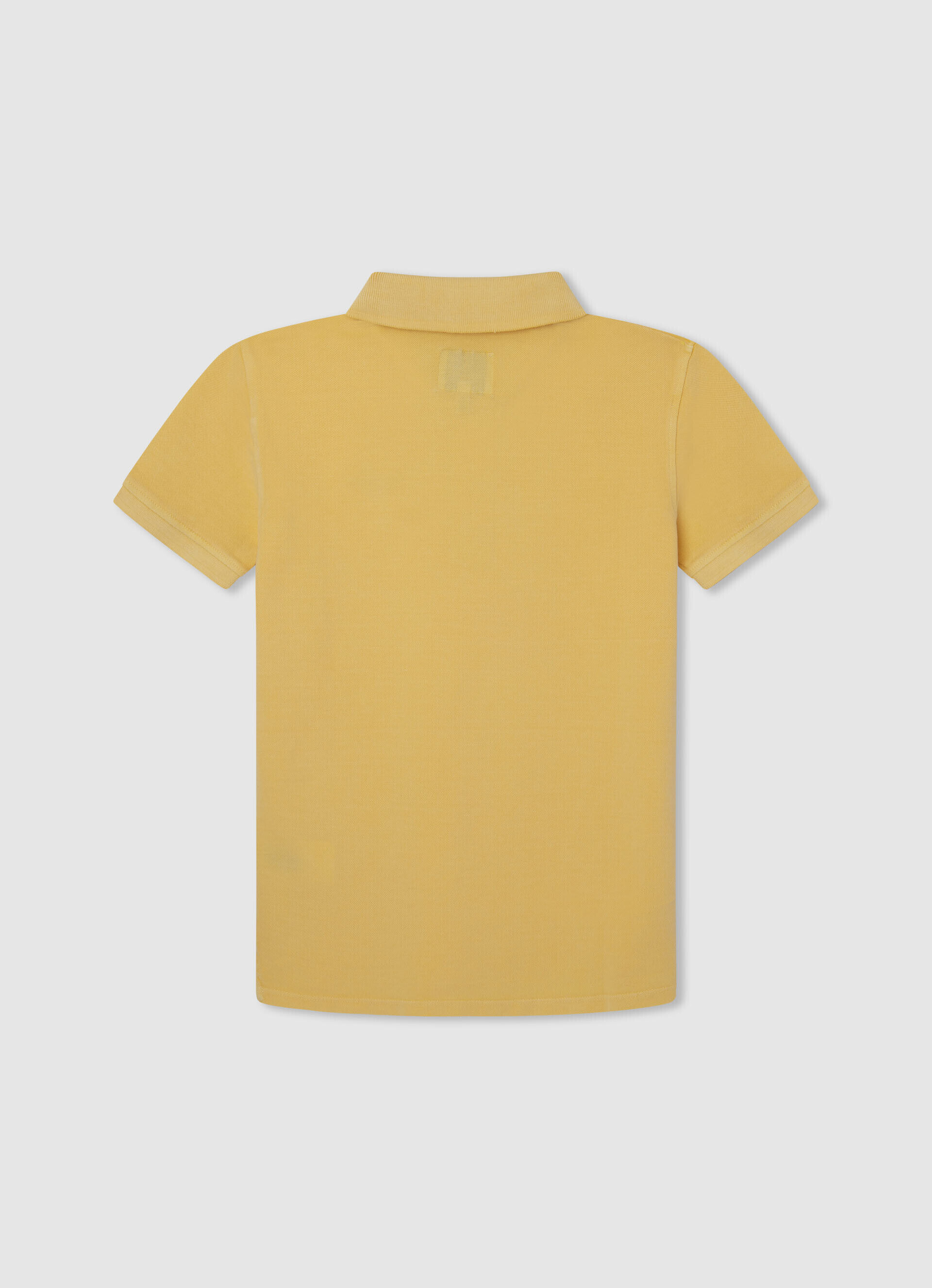 Camisa polo de algodão piqué com logotipo bordado - brilho