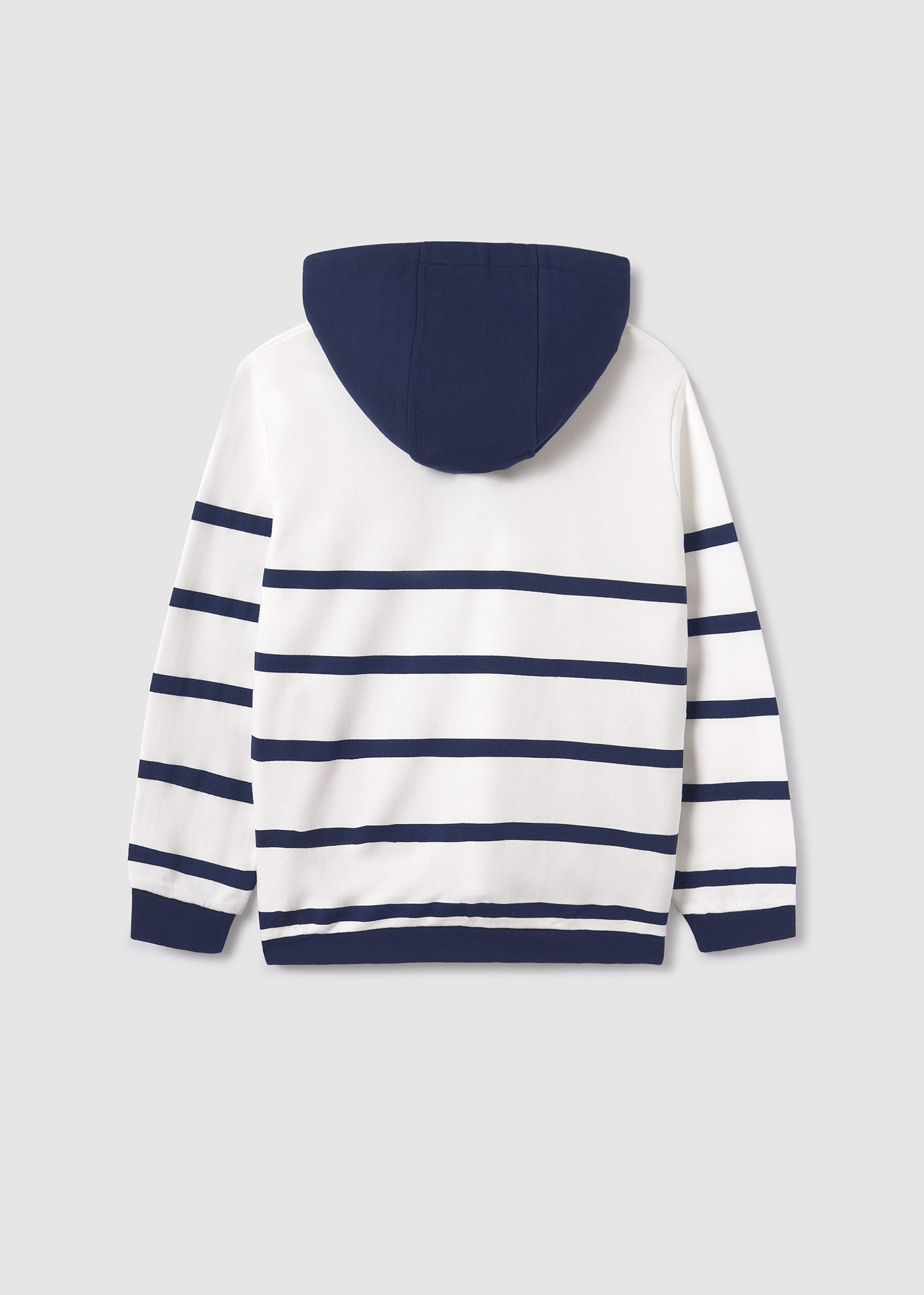 Moletom com capuz listrado Better Cotton para meninos