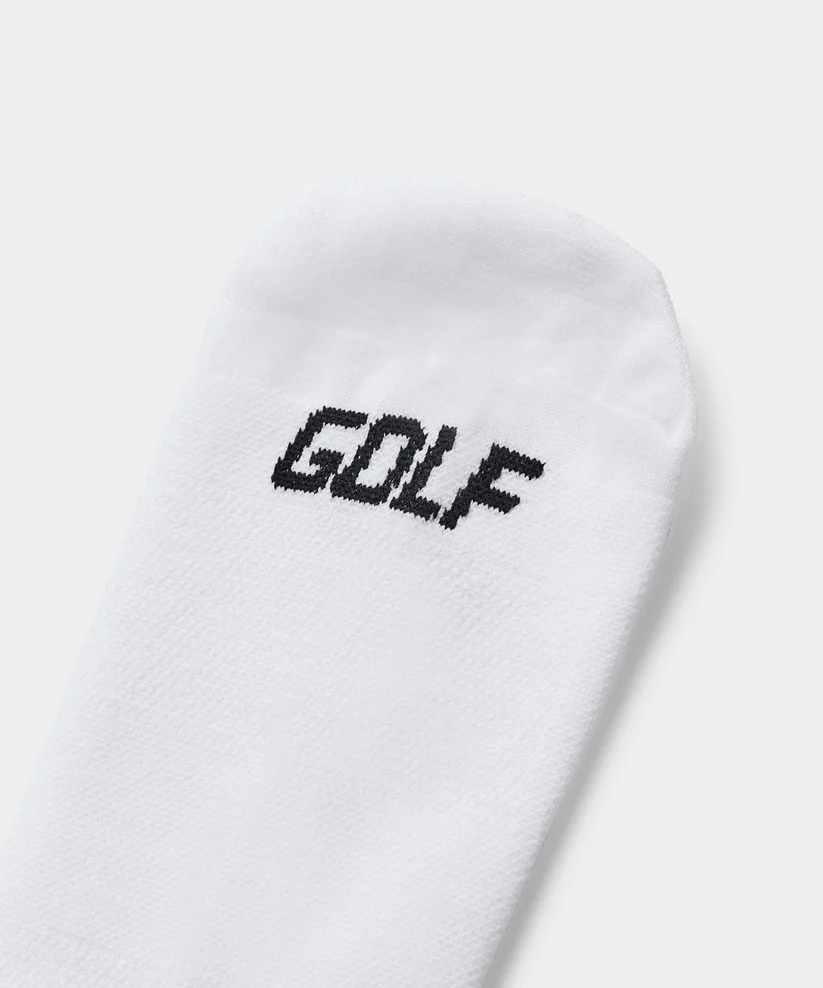 Macade Signature Crew Sock White