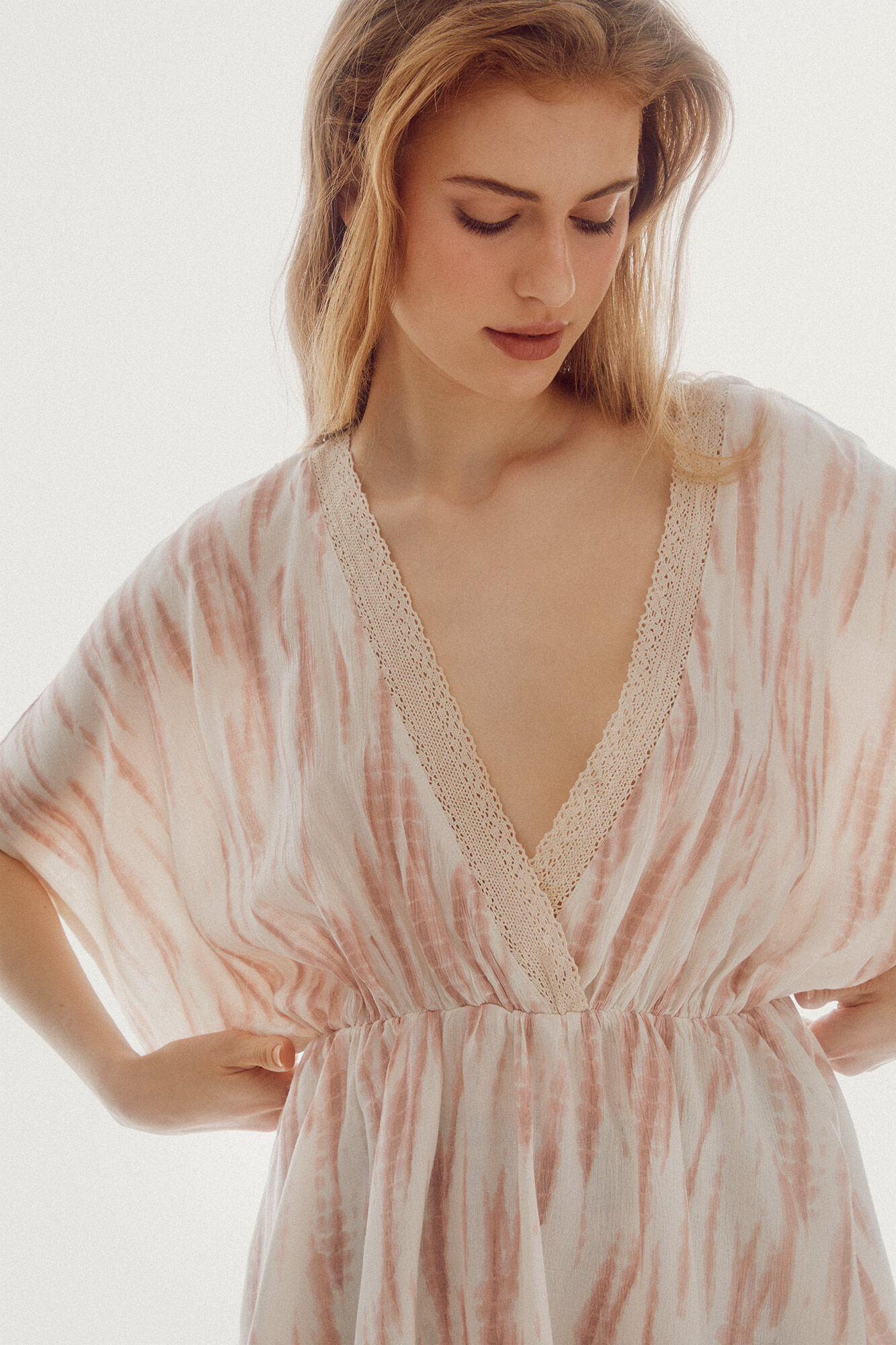 Blusa fluida - Multicolorida
