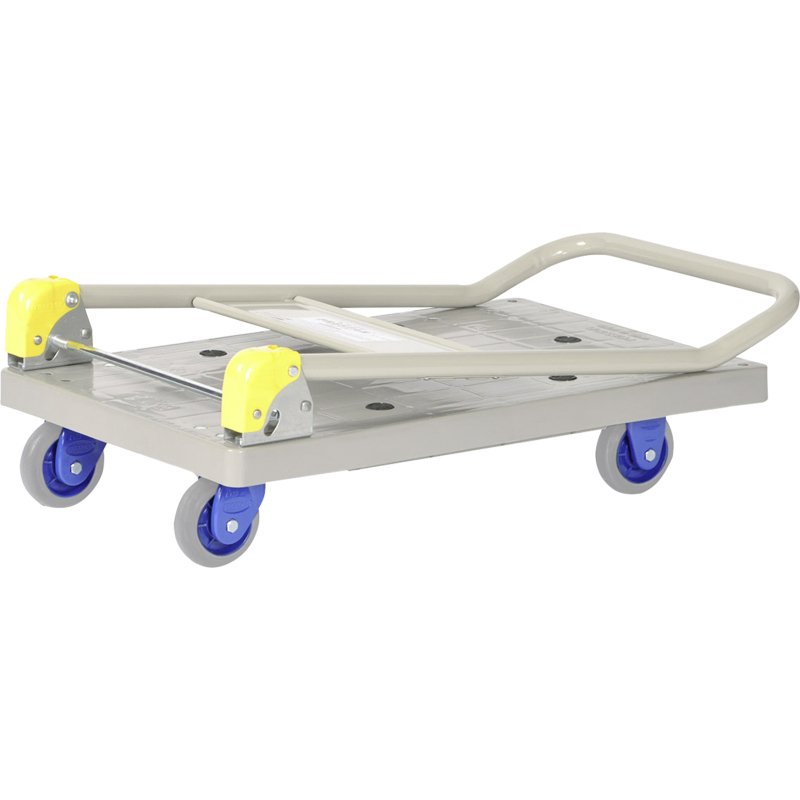 Chariot de manutention plateau polypropylène standard - Charge 150 Kg