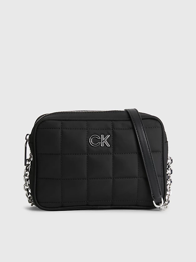 Bolsa de ombro acolchoada reciclada