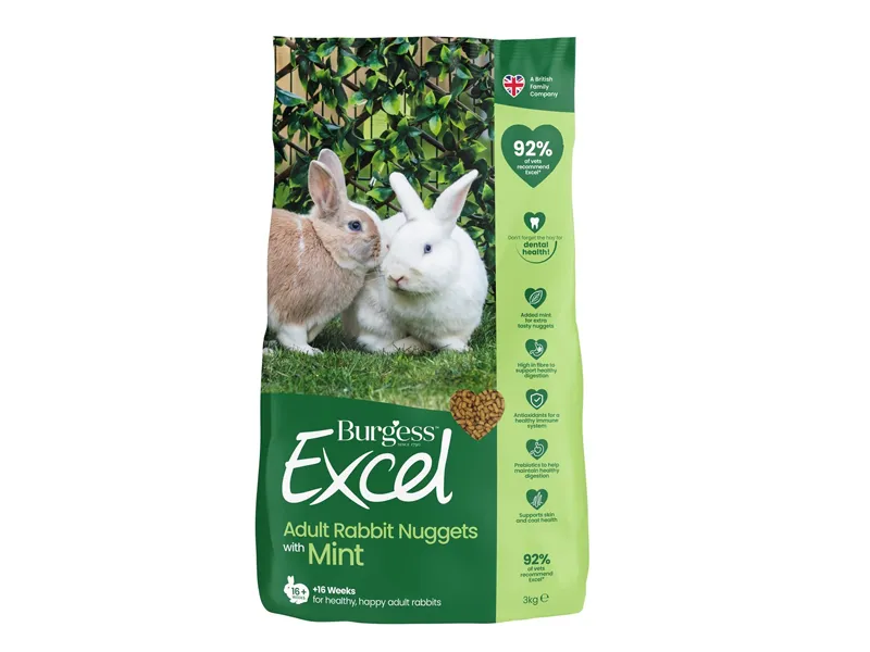 Burgess Excel Rabbit Adult 3 kg