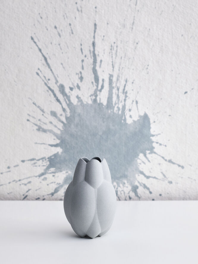 Rosenthal Vase 10cm, Lava, Core Grå