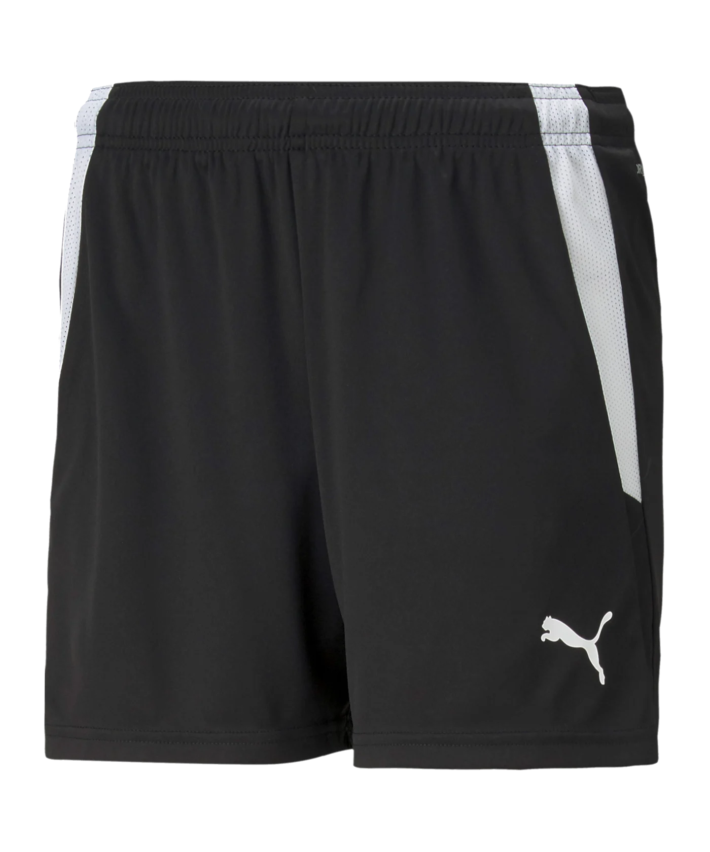 PUMA teamLIGA Shorts Damen Schwarz Weiss F03