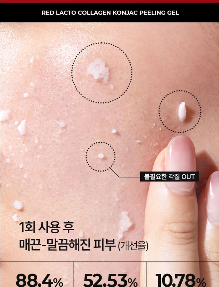 MEDI-PEEL - Rode Lacto Collageen Konjac Peelinggel