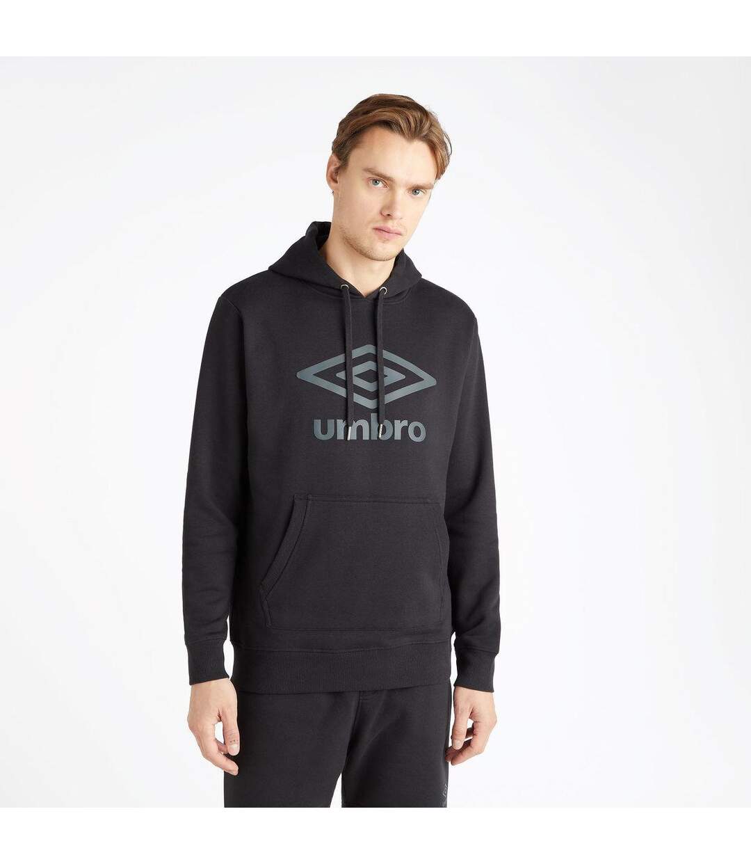 Umbro - Sweat à capuche CORE - Homme (Noir / Gris) - UTUO1806