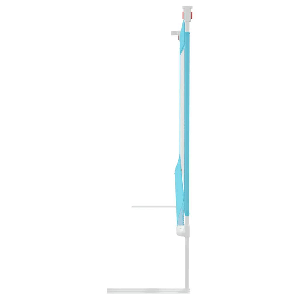 vidaXL Babybedhek 120x25 cm stof blauw