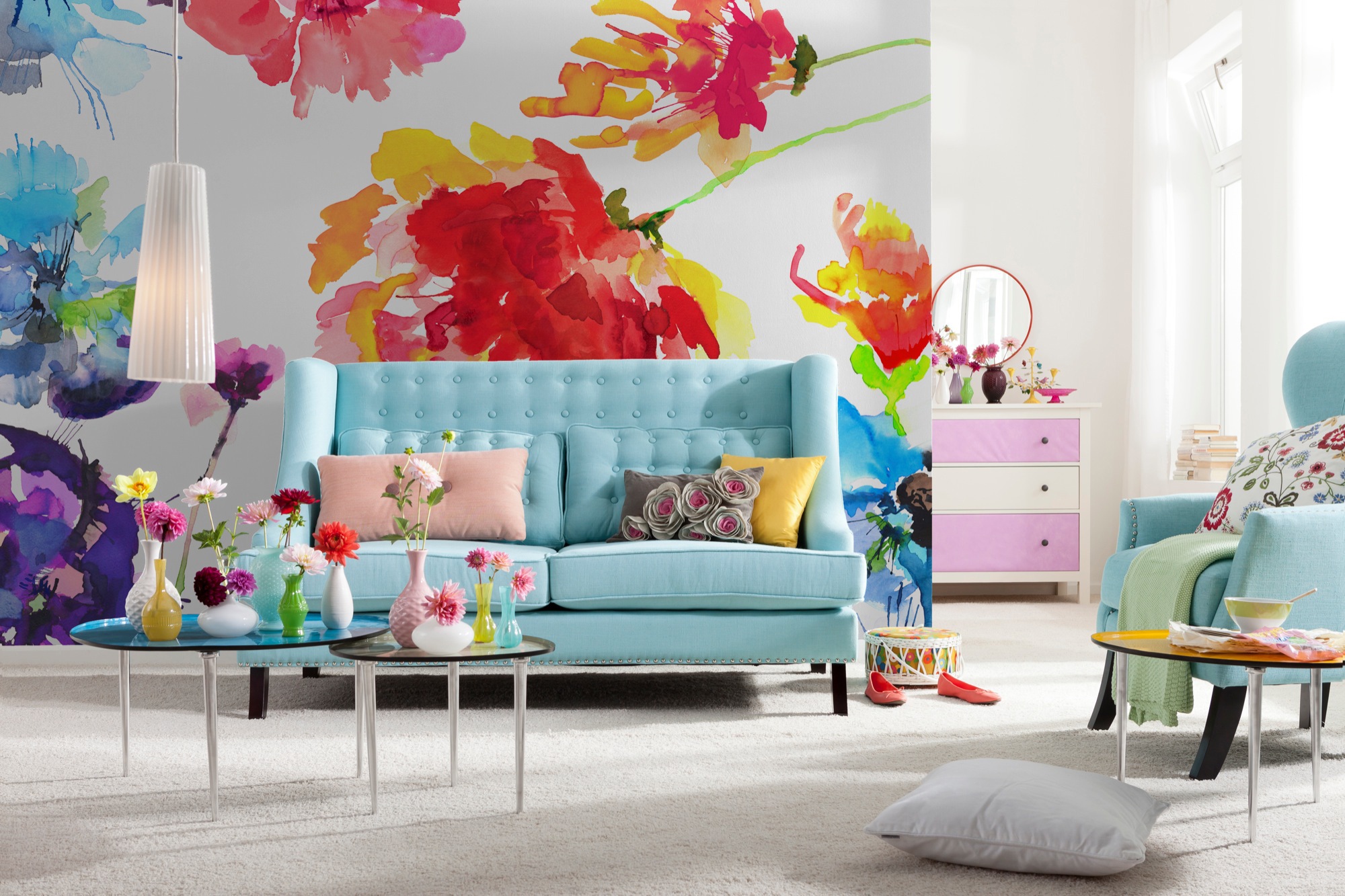 Komar Fototapete »Passion - Grösse 368 x 254 cm« bedruckt glatt Wohnzimmer, Schlafzimmer