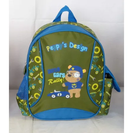 Pulma Kinderrucksack Peppy's Design Rennfahrer sortiert