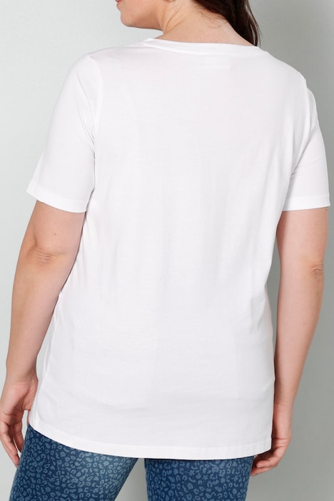 T-Shirt, Druck, Rundhals, Halbarm