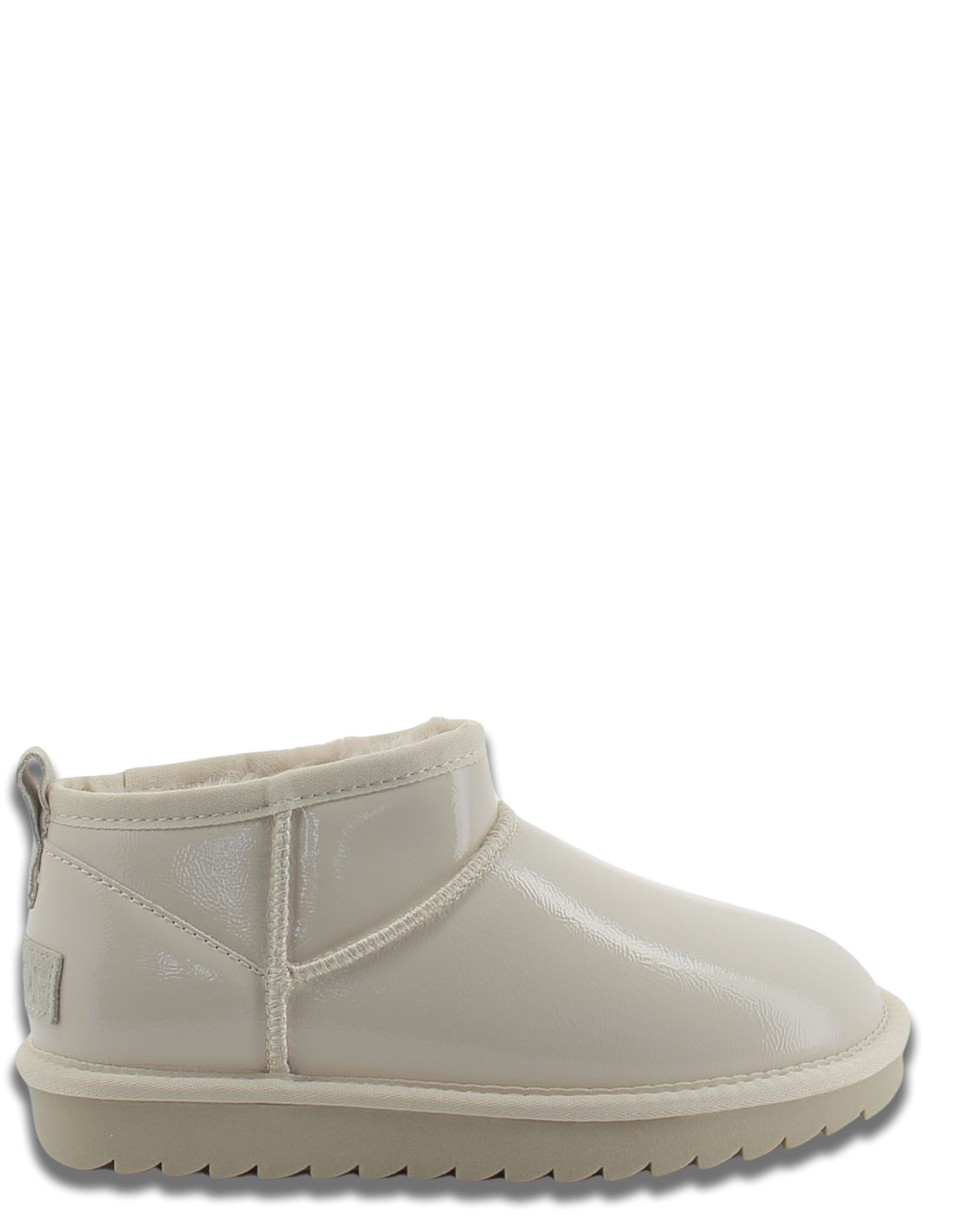 colors of california Boots Femme Short Winter In Naplack Beige