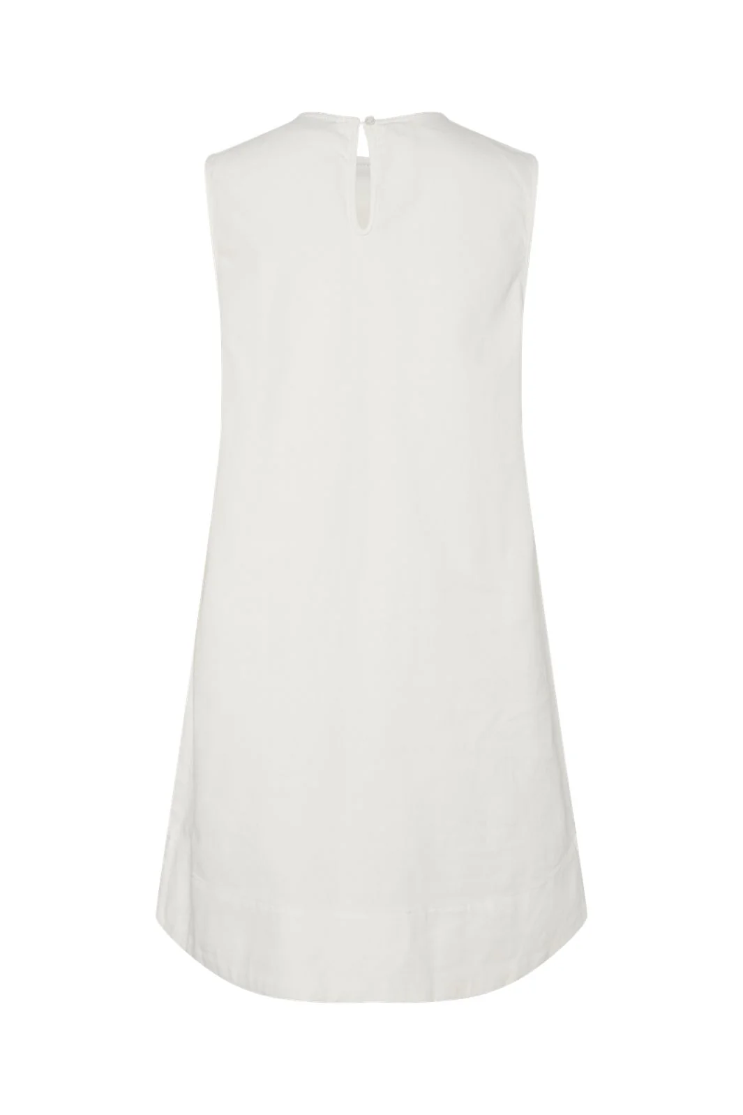 Pieces Pcflora Sl Mini Denim Dress