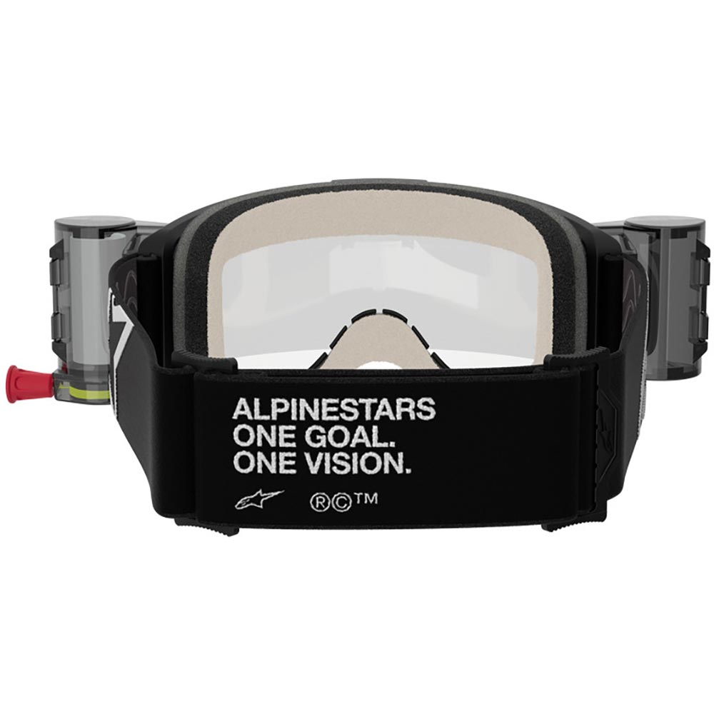 Alpinestars - Masque Vision 5 Corp Roll-Off Noir / Blanc / Transparent