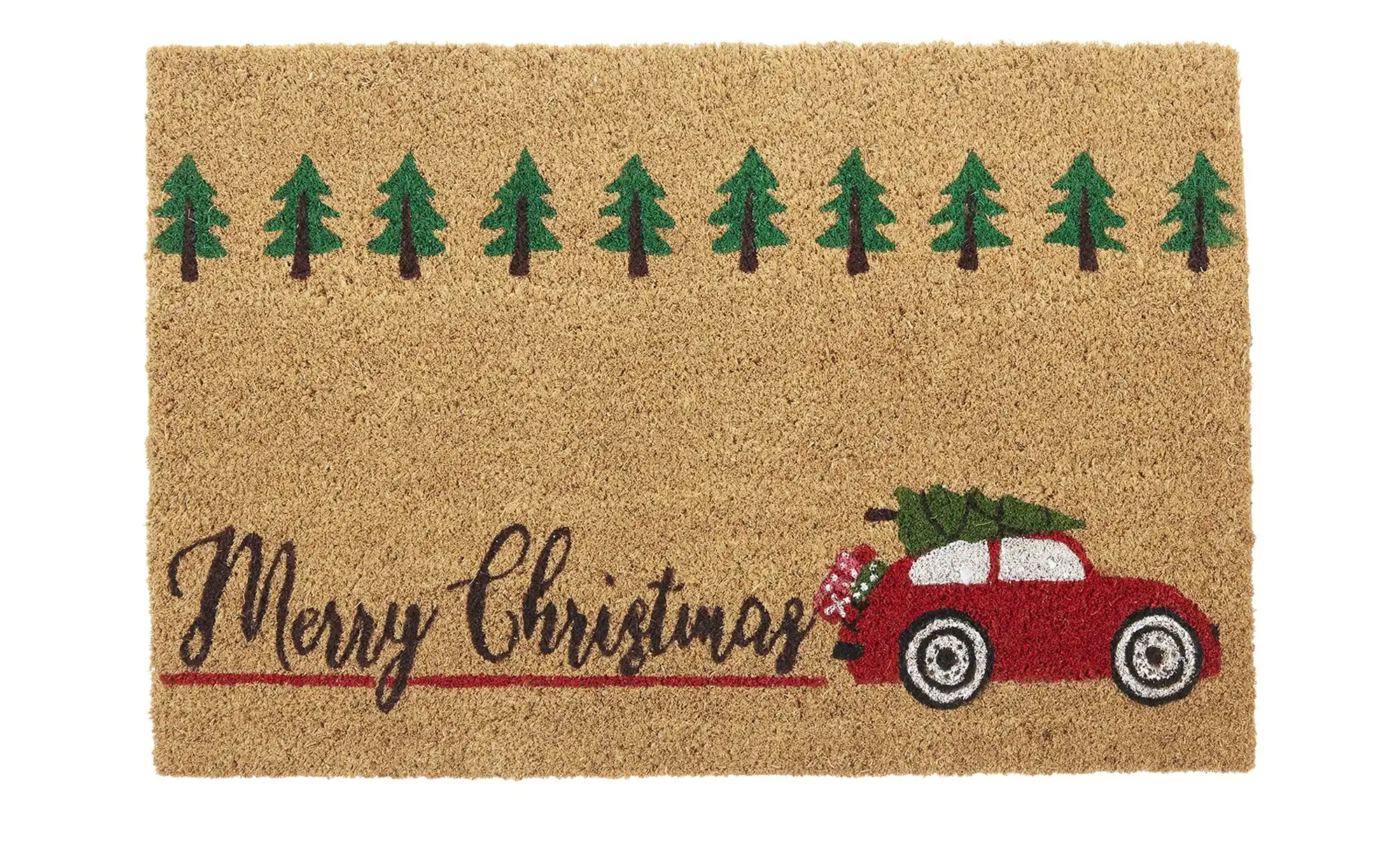 Fußmatte mit Weihnachtsmotiv