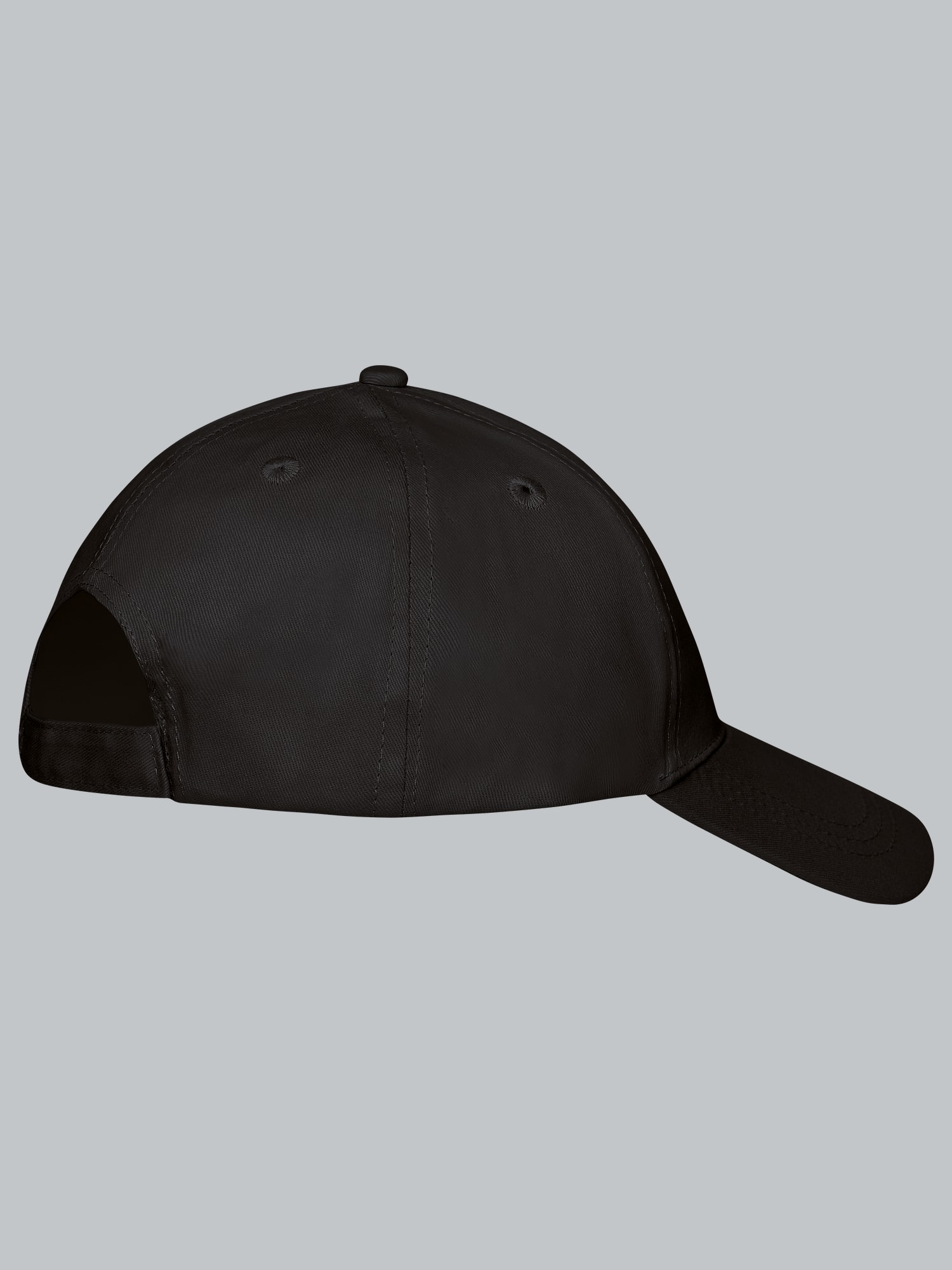 Baseballmütze mit Schwinge Schwarz