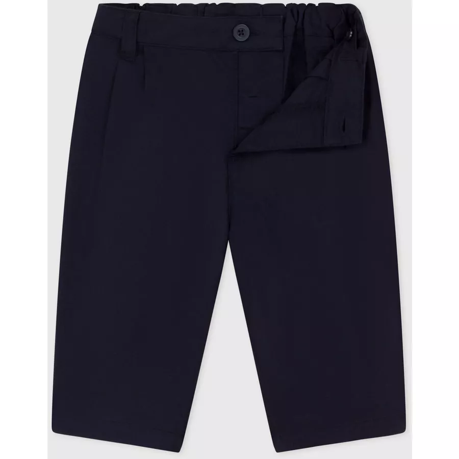 Petit Bateau Hose Blau Smoking