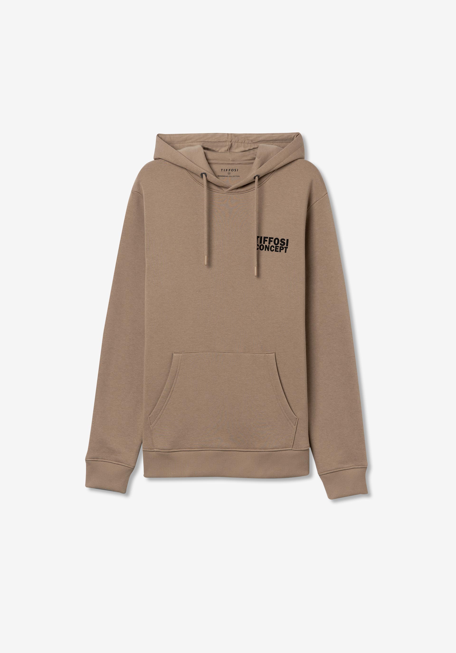 Hoodie com Estampado nas Costas