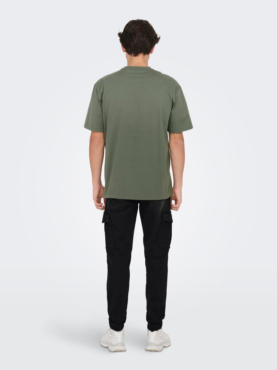 ONSFRED T-shirt Castor Gray