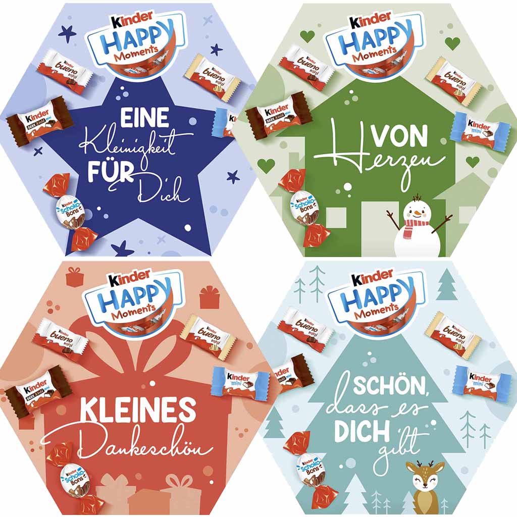 kinder Happy Moments Mini Mix 161g MHD:13.4.25