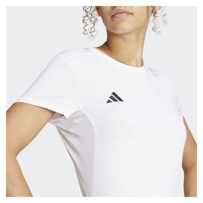 Maillot manches courtes Femme adidas Performance Adizero Blanc