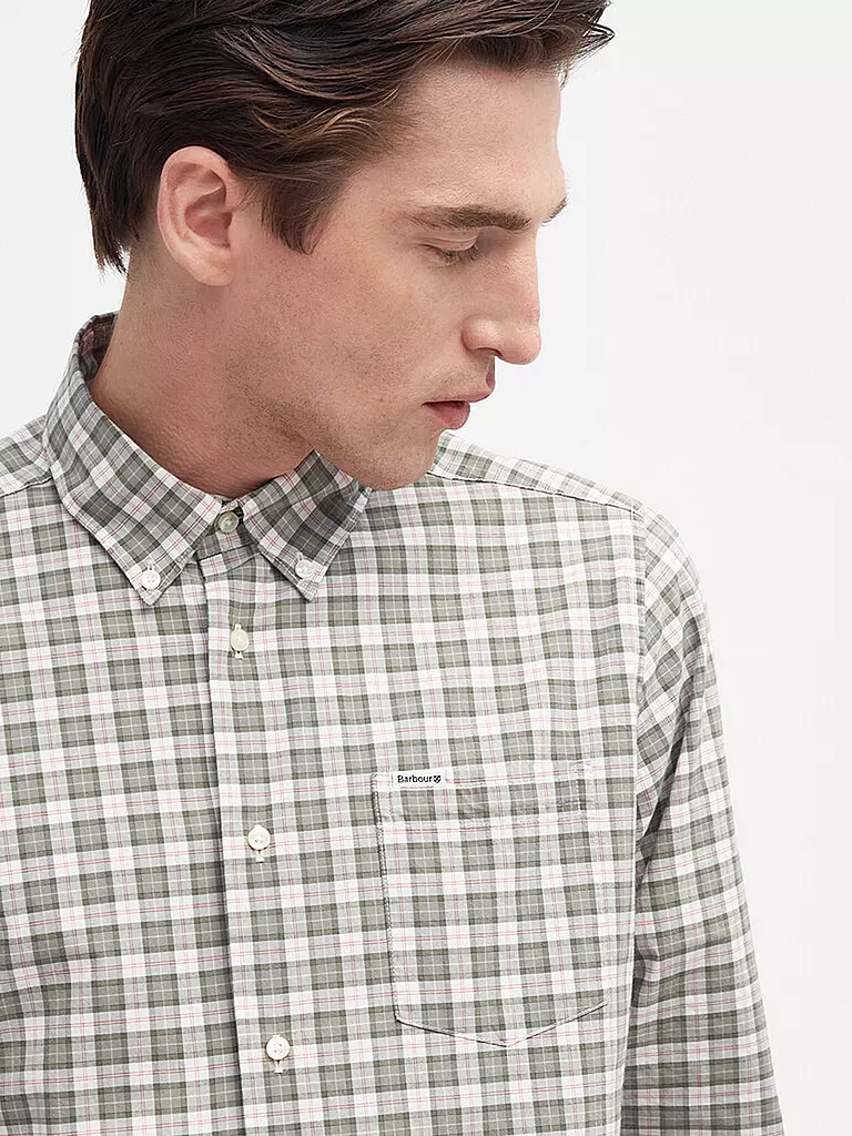 BARBOUR Hemd LOMOND beige